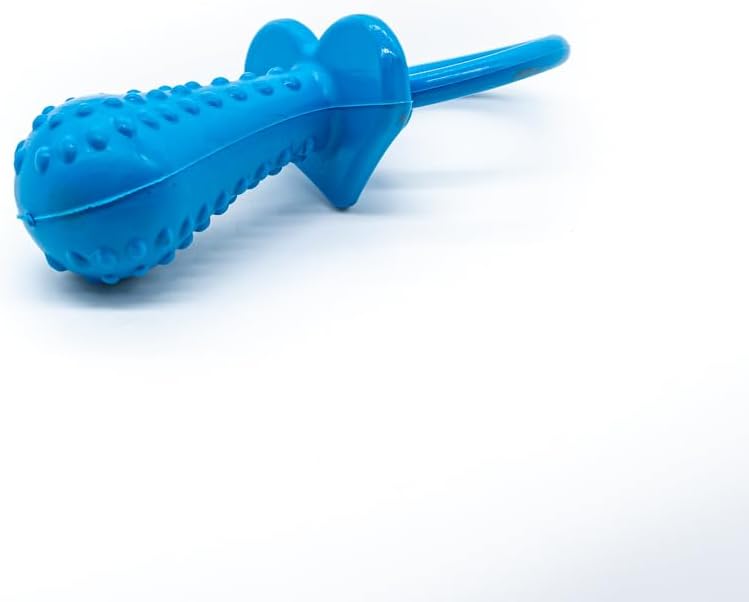 Brinquedo Mordedor Chupeta Pet Cão Cachorro Gato Cor: Azul - Imagem 5