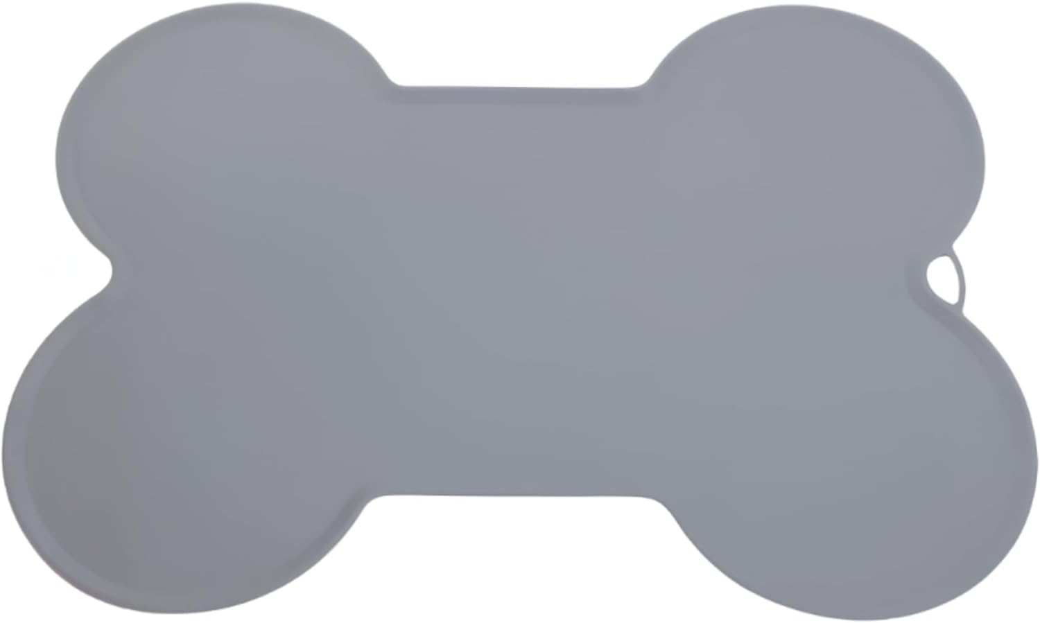 Jogo Americano Pet Tapete Para Comedouro e Bebedouro PETYC Silicone Aderente 37x45 cm Higiene Fácil Limpeza Produto Petshop (Cinza, 37x45)