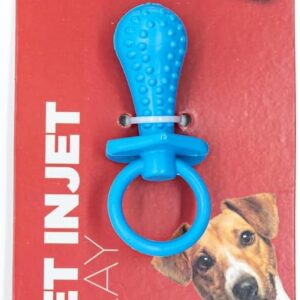Brinquedo Mordedor Chupeta Pet Cão Cachorro Gato Cor: Azul