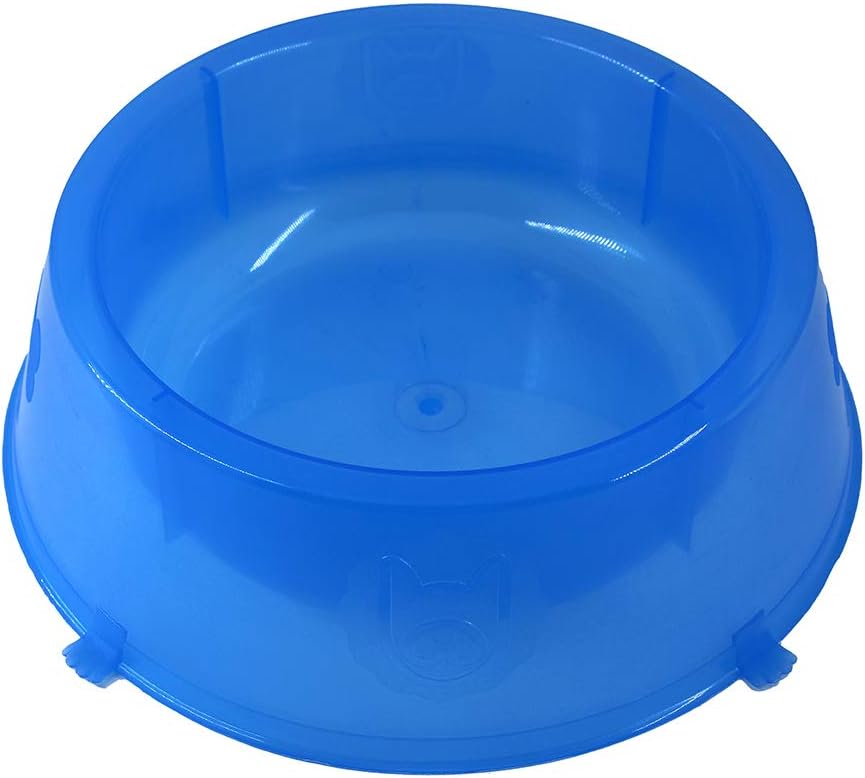 Lilopety 001, Comedouro Para Cachorro Patinhas, 1000 Ml, Azul - Imagem 4