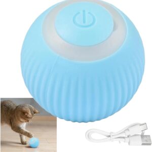 Bola Giratoria Inteligente Gato Pet Animal de Estimaçao Bolinha Brinquedo Usb Bateria Recarrevagel Petshop Interativo Relaxante Lazer