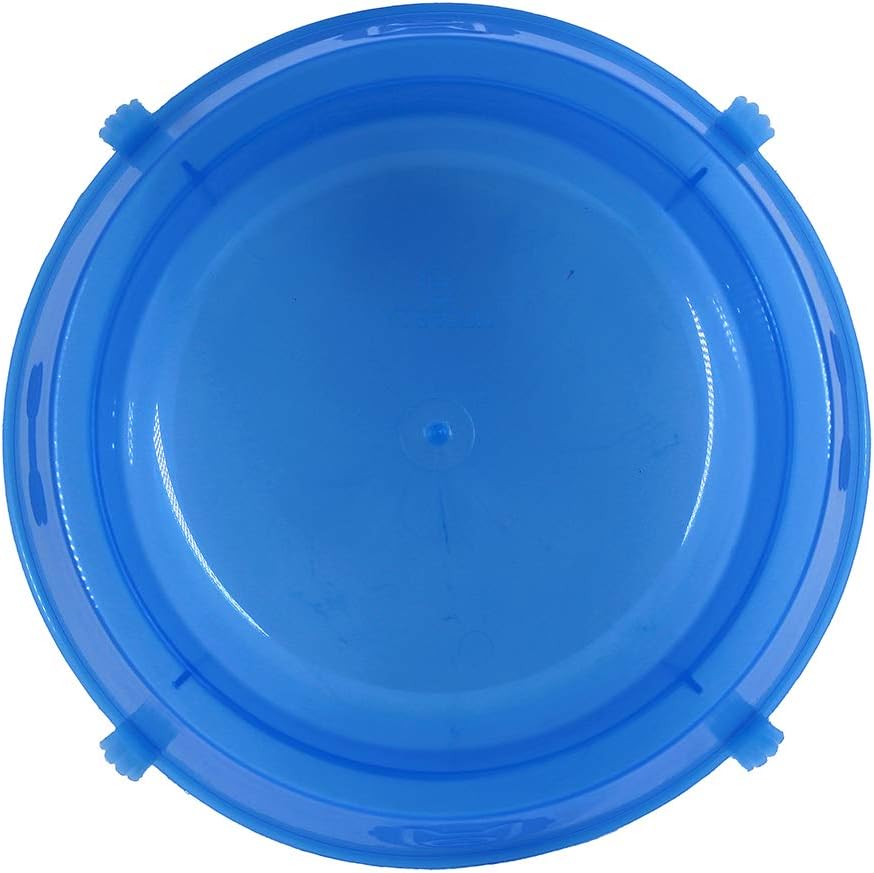 Lilopety 001, Comedouro Para Cachorro Patinhas, 1000 Ml, Azul - Imagem 3