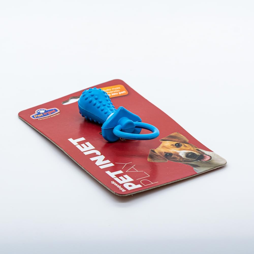 Brinquedo Mordedor Chupeta Pet Cão Cachorro Gato Cor: Azul - Imagem 3