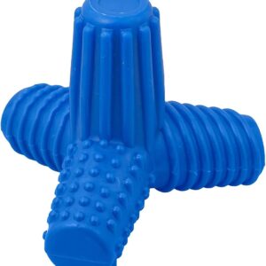 Pet Games Mordedor Tridimensional 4 Dogs Nylon Azul Tamanho P Para Cães