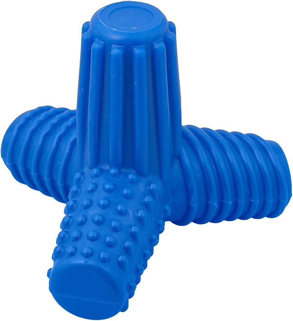 Pet Games Mordedor Tridimensional 4 Dogs Nylon Azul Tamanho P Para Cães