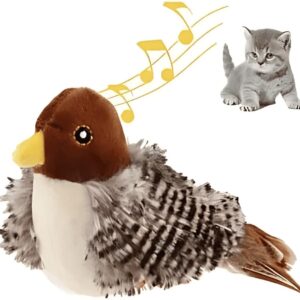 Pássaro de Brinquedo Interativo para Gatos