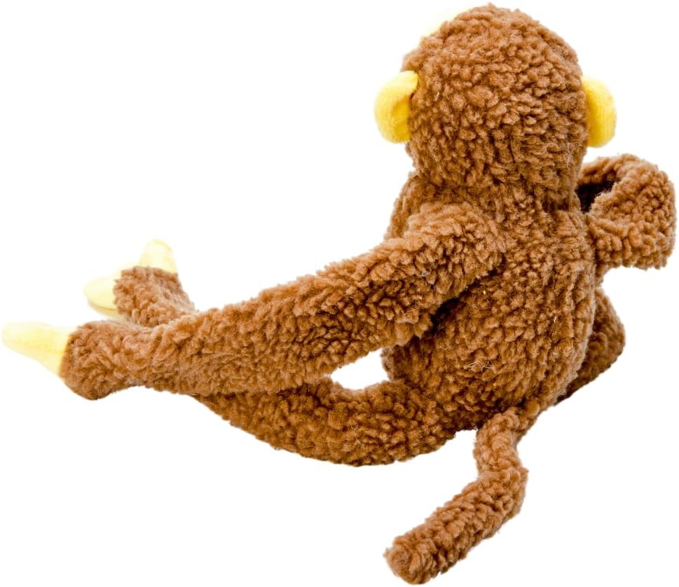 Chalesco Brinquedo Macaco Marrom Para Cães - Imagem 3