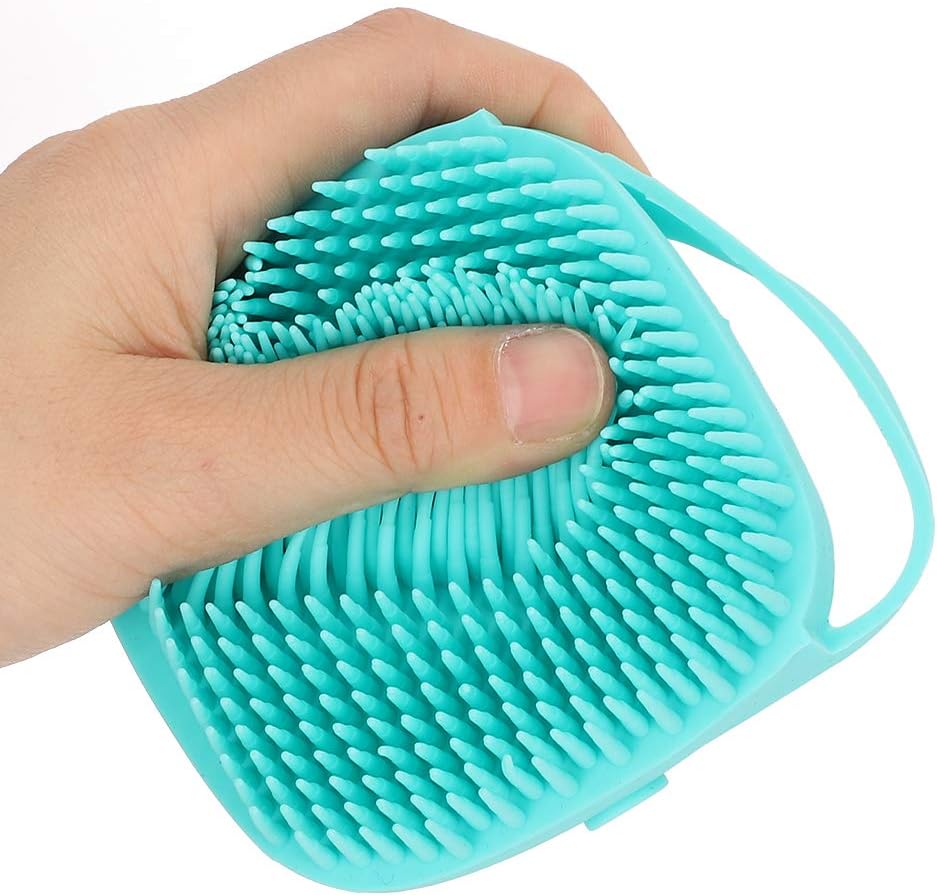 Escova de Pelo Curto para Gatos e Cães - Escova de Banho e Xampu para Animais de Estimação, Pente de Banho - Imagem 4