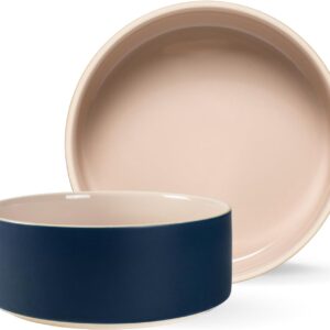 Fringe Studio Tigela média Minimal Midnight para animais de estimação, coleção PetShop (479108)