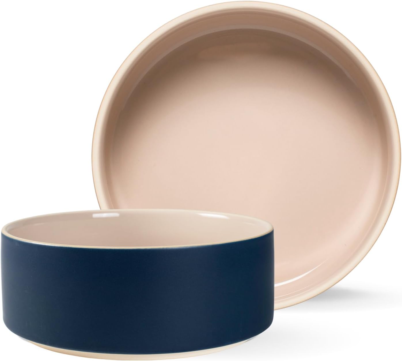 Fringe Studio Tigela média Minimal Midnight para animais de estimação, coleção PetShop (479108)