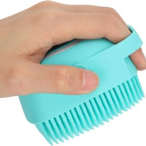 Escova de Pelo Curto para Gatos e Cães - Escova de Banho e Xampu para Animais de Estimação, Pente de Banho