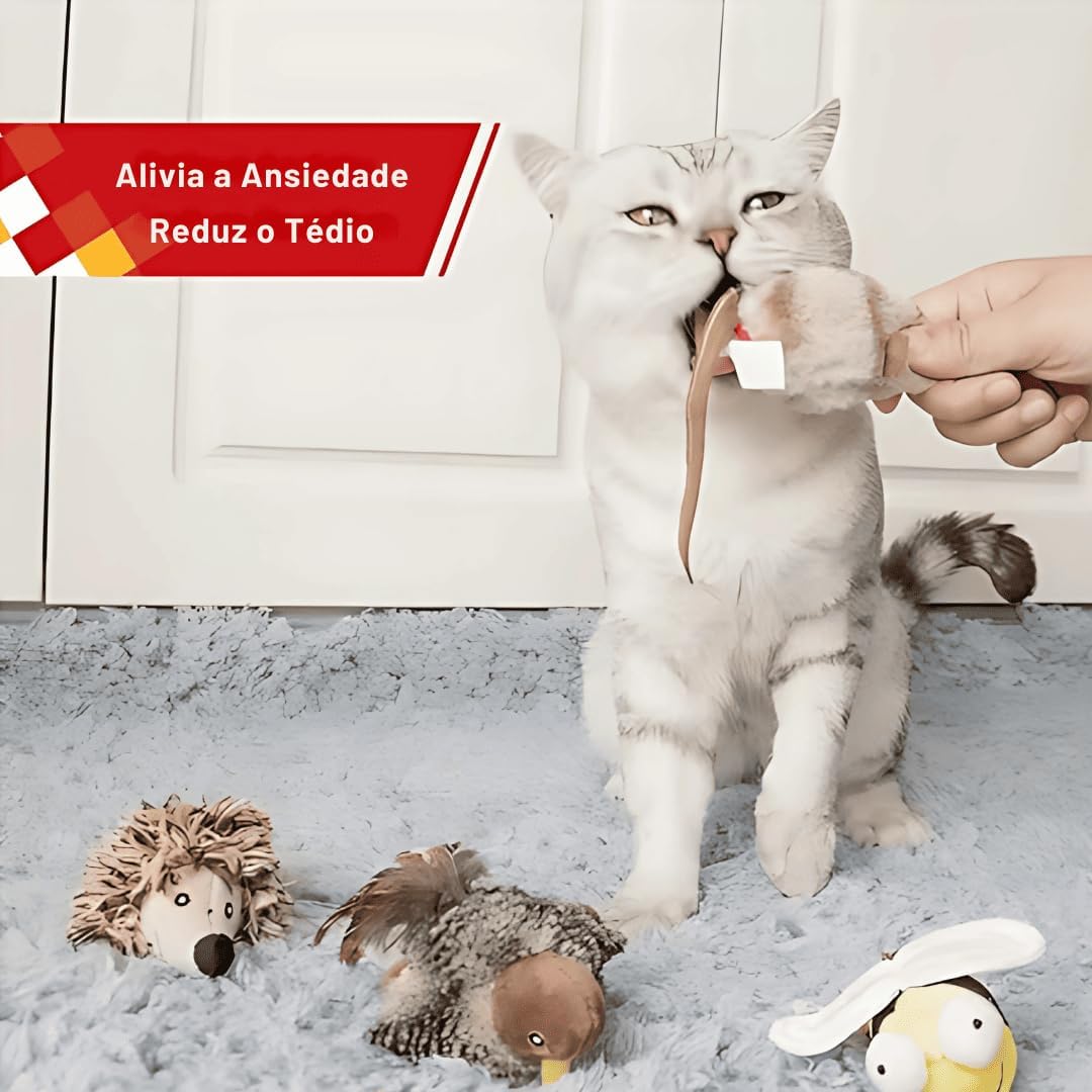Pássaro de Brinquedo Interativo para Gatos - Imagem 5