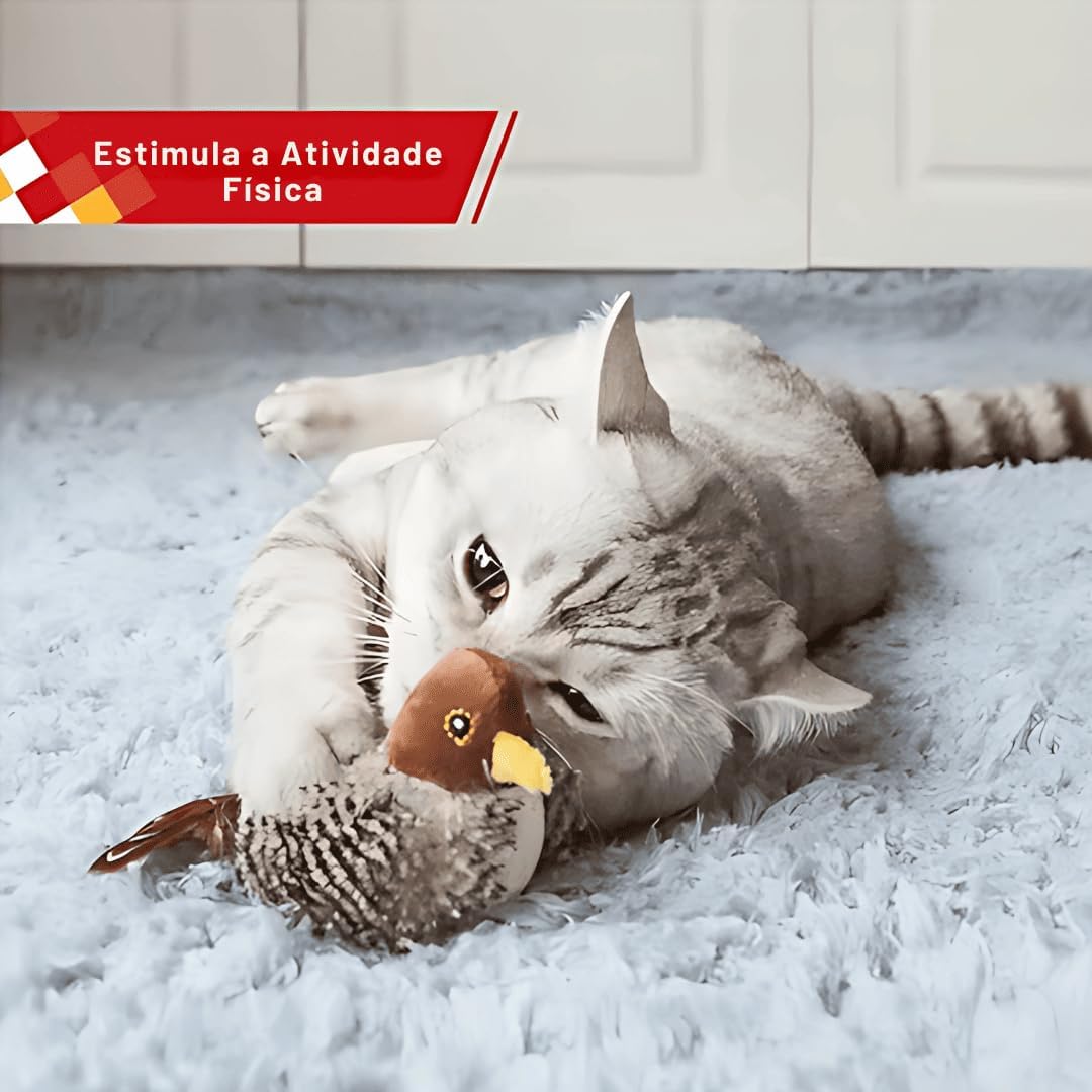 Pássaro de Brinquedo Interativo para Gatos - Imagem 4