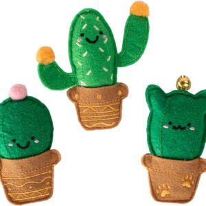 Fringe Studio Conjunto de brinquedos de pelúcia para gatos, amigos gatos, mini conjunto de 3 peças, coleção Pet Shop (904033)
