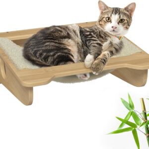 Pet Shop HQ Conjunto de móveis de parede para gatos – Prateleiras, escadas, casa para gatos, rede e mais – economia de espaço, fácil instalação, até 27 kg