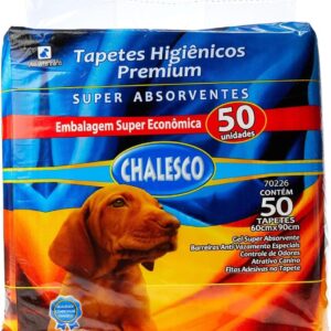 Chalesco Tapete Higienico Premium 50 Unidades 90x60 cm