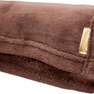 Luppet Manta Cobertor De Pelo 80X60 Para Cachorro Ou Gatos Tabaco Marrom