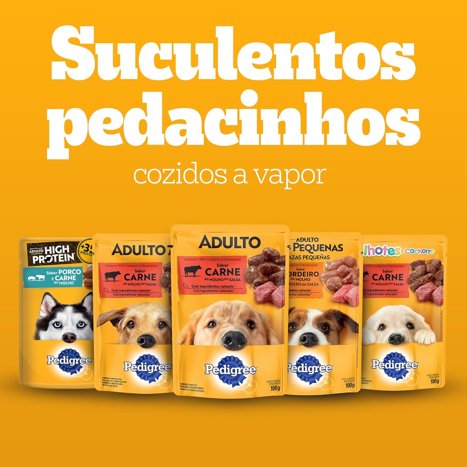 Pack Ração Úmida Pedigree Sachê Frango ao Molho para Cães Filhotes 100 g - 36 unidades - Imagem 10
